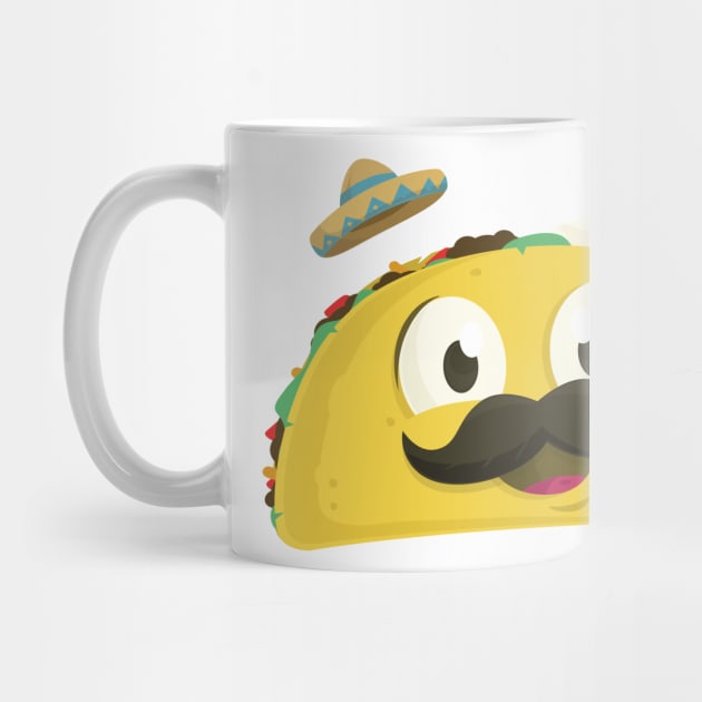 Taco Stache by rachaelmarie